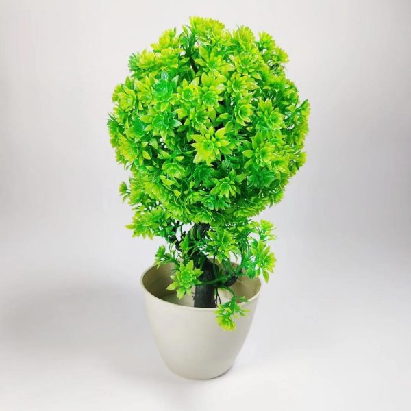 Artificial Green Ball-Shaped Gola Plant – Decorative Faux Plant for Home Décor