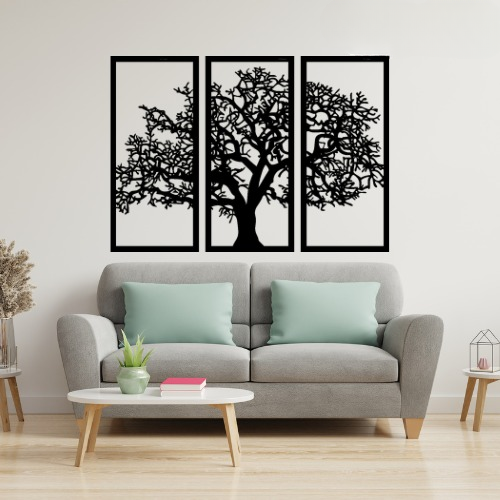 "3D Tree Wall Art – Decorative Wooden Wall Hanging for Home & Living Room"