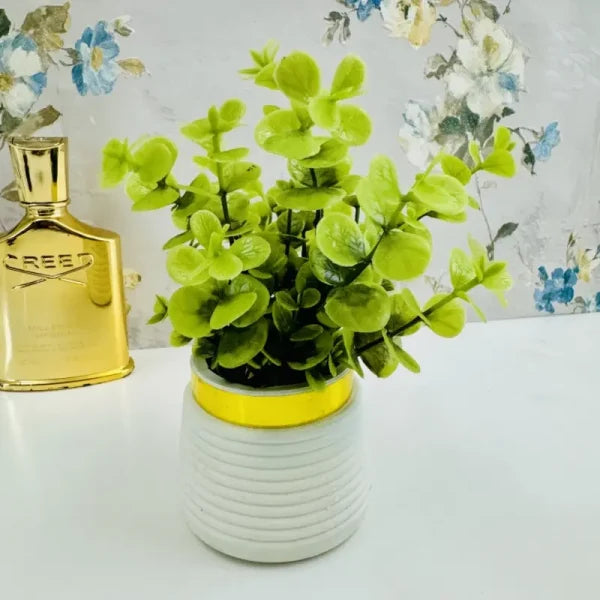 Artificial Eucalyptus Planter Tree – Elevate Your Home’s Elegance with Beautiful Faux Foliage